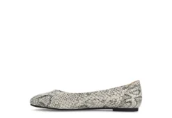Journee Collection Womens Kavn Flat - Snake -Shoe Sales Store US 01 102020 03