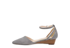 Journee Collection Womens Arkie Pump - Grey 12 Journee Collection Womens Arkie Pump - Grey -Shoe Sales Store US 01 102158 03