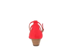 Journee Collection Womens Arkie Pump - Red -Shoe Sales Store US 01 102160 04