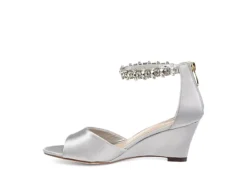 Journee Collection Womens Connor Wedge Sandal - Grey -Shoe Sales Store US 01 102218 03