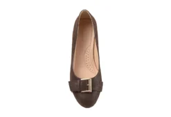 Journee Collection Womens Graysn Wedge Pump - Brown -Shoe Sales Store US 01 102243 05