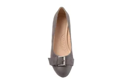 Journee Collection Womens Graysn Pump - Grey -Shoe Sales Store US 01 102245 05