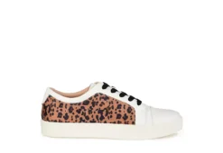 Journee Collection Womens Taschi Sneaker - Leopard -Shoe Sales Store US 01 103196 01
