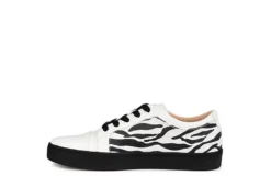 Journee Collection Womens Taschi Sneaker - Zebra -Shoe Sales Store US 01 103198 03