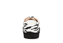 Journee Collection Womens Taschi Sneaker - Zebra -Shoe Sales Store US 01 103198 04
