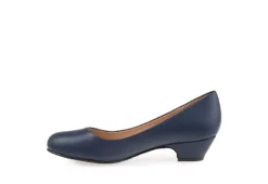 Journee Collection Womens Saar Pump - Navy -Shoe Sales Store US 01 103356 03