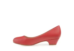 Journee Collection Womens Saar Pump - Red -Shoe Sales Store US 01 103358 03