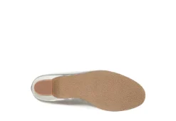 Journee Collection Womens Saar Pump - Silver -Shoe Sales Store US 01 103359 06