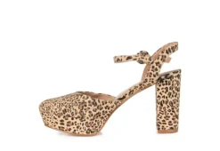 Journee Collection Womens Roslynn Platform Pump - Leopard -Shoe Sales Store US 01 103526 03