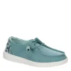 Heydude Womens Wendy Slip On Sneaker - Turquoise 1 Heydude Womens Wendy Slip On Sneaker - Turquoise -Shoe Sales Store US 01 103609 00