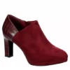 Xappeal Womens Ayla Bootie - Burgundy -Shoe Sales Store US 01 103631 00