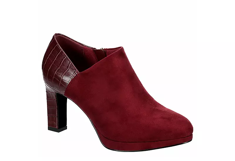 Xappeal Womens Ayla Bootie - Burgundy 3 Xappeal Womens Ayla Bootie - Burgundy