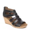 Rockport Womens Briah Gladiator Sandal - Black -Shoe Sales Store US 01 103833 00