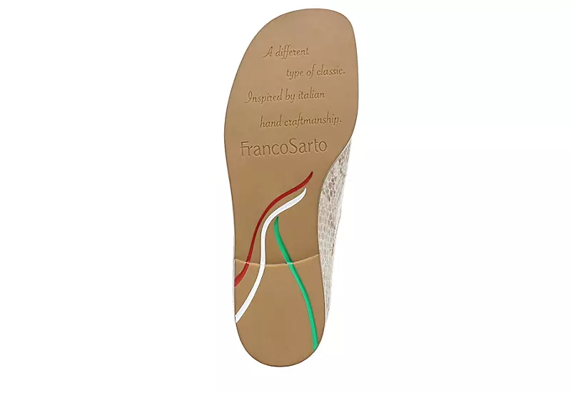 Franco Sarto Womens Bocca Bling Loafer - Beige 9 Franco Sarto Womens Bocca Bling Loafer - Beige - Image 7