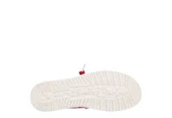 Heydude Womens Wendy Slip On Sneaker - Red -Shoe Sales Store US 01 104700 06