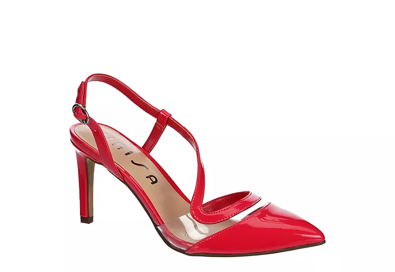 Unisa Womens Yoshie Pump - Red 3 Unisa Womens Yoshie Pump - Red