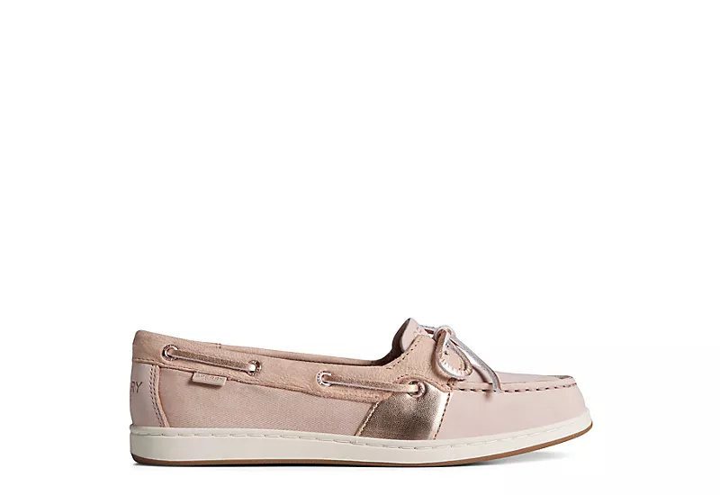 Sperry Womens Coastfish 1-eye Boat Shoe - Blush 3 Sperry Womens Coastfish 1-eye Boat Shoe - Blush