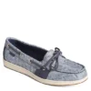 Sperry Womens Coastfish 1-eye Boat Shoe - Navy -Shoe Sales Store US 01 104875 00