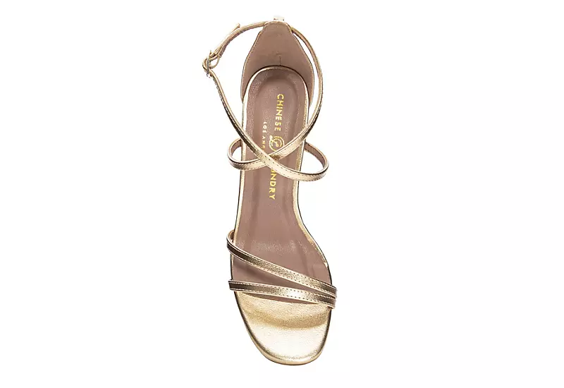Chinese Laundry Womens Taryn Platform Sandal - Gold 7 Chinese Laundry Womens Taryn Platform Sandal - Gold - Image 5