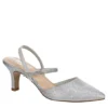 Lauren Blakwell Womens Bea Pump - Silver 2 Lauren Blakwell Womens Bea Pump - Silver -Shoe Sales Store US 01 104993 00
