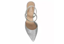 Lauren Blakwell Womens Bea Pump - Silver -Shoe Sales Store US 01 104993 05