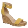 Xappeal Womens Amora Wedge Sandal - Yellow 2 Xappeal Womens Amora Wedge Sandal - Yellow -Shoe Sales Store US 01 105215 00