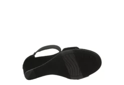 Xappeal Womens Camryn Wedge Sandal - Black 15 Xappeal Womens Camryn Wedge Sandal - Black -Shoe Sales Store US 01 105234 06