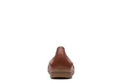 Clarks Womens Jeanette Ease Flat - Tan -Shoe Sales Store US 01 105282 04