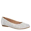 Mootsies Tootsies Womens Belva Flat - White -Shoe Sales Store US 01 105350 00