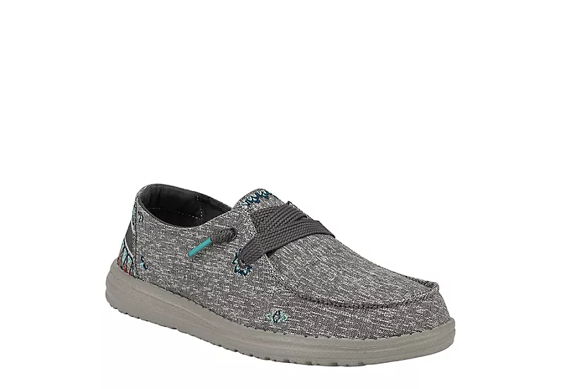 Heydude Womens Wendy Slip On Sneaker - Grey 3 Heydude Womens Wendy Slip On Sneaker - Grey