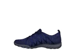 Skechers Womens Breathe Easy Infi-knity Slip On Sneaker - Navy -Shoe Sales Store US 01 105668 02