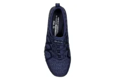 Skechers Womens Breathe Easy Infi-knity Slip On Sneaker - Navy -Shoe Sales Store US 01 105668 03