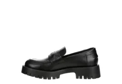 Steve Madden Womens Lawrence Loafer - Black -Shoe Sales Store US 01 105703 03