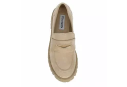 Steve Madden Womens Lawrence Loafer - Sand -Shoe Sales Store US 01 105712 05