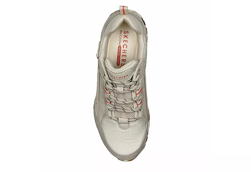 Skechers Womens Uno Trail Sneaker - Off White 6 Skechers Womens Uno Trail Sneaker - Off White - Image 4