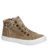 Blowfish Womens Kora High Top Sneaker - Taupe -Shoe Sales Store US 01 105833 00