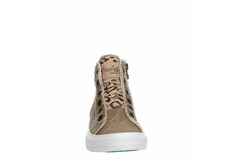 Blowfish Womens Kora High Top Sneaker - Taupe 5 Blowfish Womens Kora High Top Sneaker - Taupe - Image 3