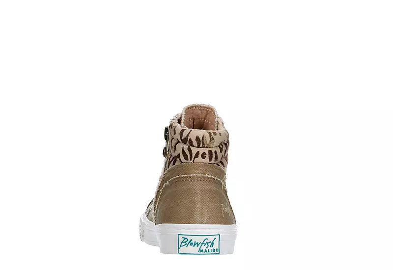 Blowfish Womens Kora High Top Sneaker - Taupe 7 Blowfish Womens Kora High Top Sneaker - Taupe - Image 5