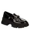 Steve Madden Womens Trifecta Loafer - Black -Shoe Sales Store US 01 105876 00