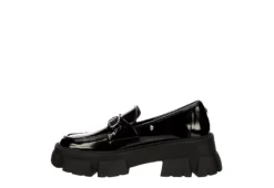 Steve Madden Womens Trifecta Loafer - Black -Shoe Sales Store US 01 105876 03