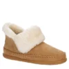 Minnetonka Womens Jule Bootie Slipper - Tan -Shoe Sales Store US 01 106042 00