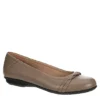 Lauren Blakwell Womens Eliana Flat - Taupe -Shoe Sales Store US 01 106075 00
