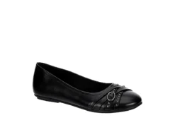 Xappeal Womens Bekah Flat - Black -Shoe Sales Store US 01 106082 06