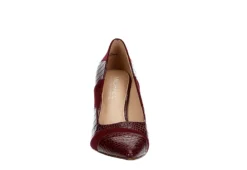 Michael By Michael Shannon Womens Jaime Pump - Burgundy -Shoe Sales Store US 01 106122 02