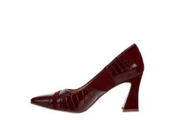 Michael By Michael Shannon Womens Jaime Pump - Burgundy -Shoe Sales Store US 01 106122 03