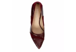 Michael By Michael Shannon Womens Jaime Pump - Burgundy -Shoe Sales Store US 01 106122 05