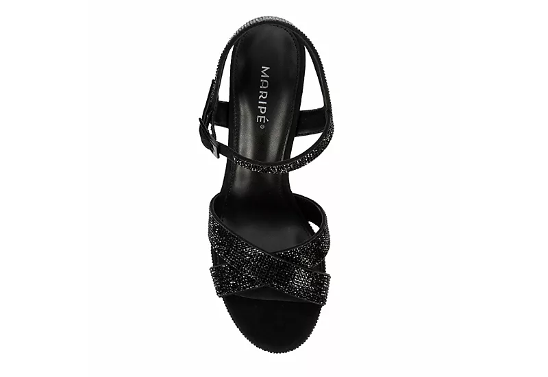 Maripe Womens Leilani Platform Sandal - Black 8 Maripe Womens Leilani Platform Sandal - Black - Image 6