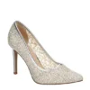 Michael By Michael Shannon Womens Rochelle Pump - Silver -Shoe Sales Store US 01 106144 00