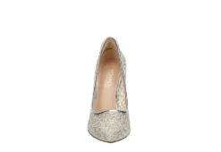 Michael By Michael Shannon Womens Rochelle Pump - Silver -Shoe Sales Store US 01 106144 02
