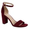 Michael By Michael Shannon Womens Stella Sandal - Wine -Shoe Sales Store US 01 106150 00